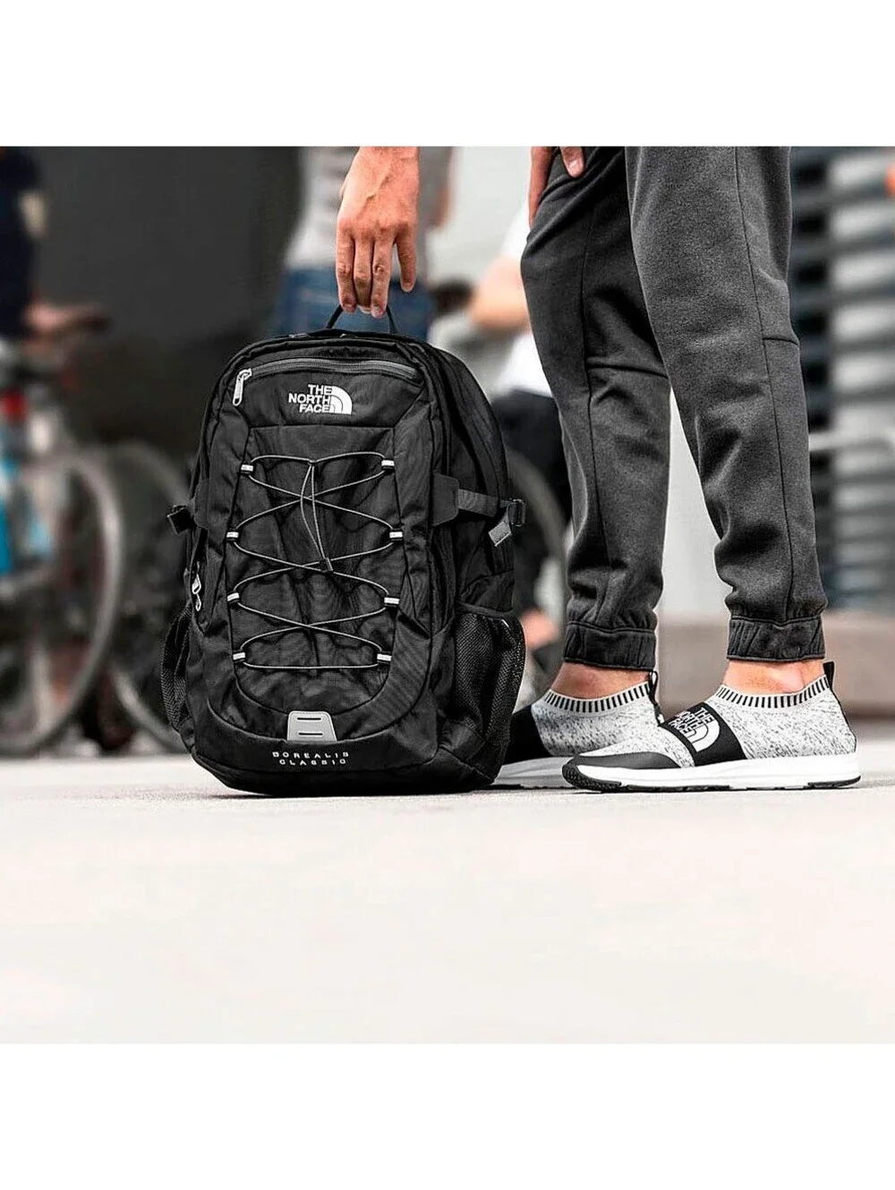 THE NORTH FACE BOREALIS CLASSIC 29L BACKPACK UNISEX TNF BLACK HIKING GYM SCHOOL